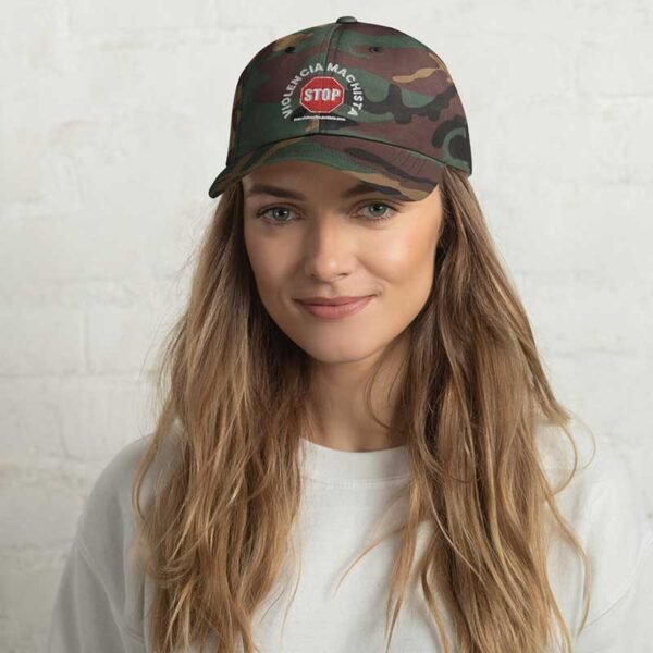 Gorra bordada green camo