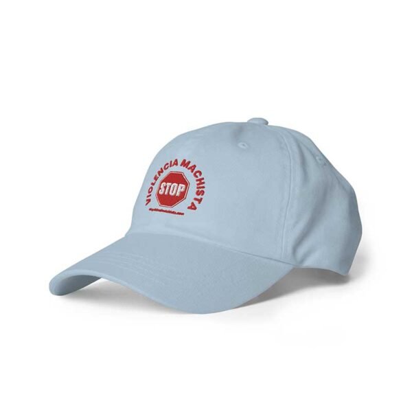 Gorra bordada azul claro - Imagen 2