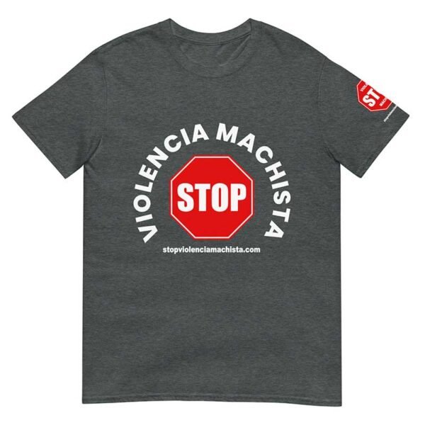 Camiseta de manga gris oscuro - Impresión extra en manga izquierda. - Imagen 2