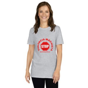 Camiseta de manga corta gris claro. Envío incluido.