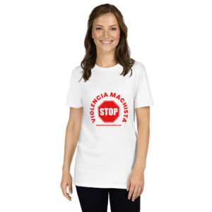 Camiseta de manga corta blanca. Envío incluido.