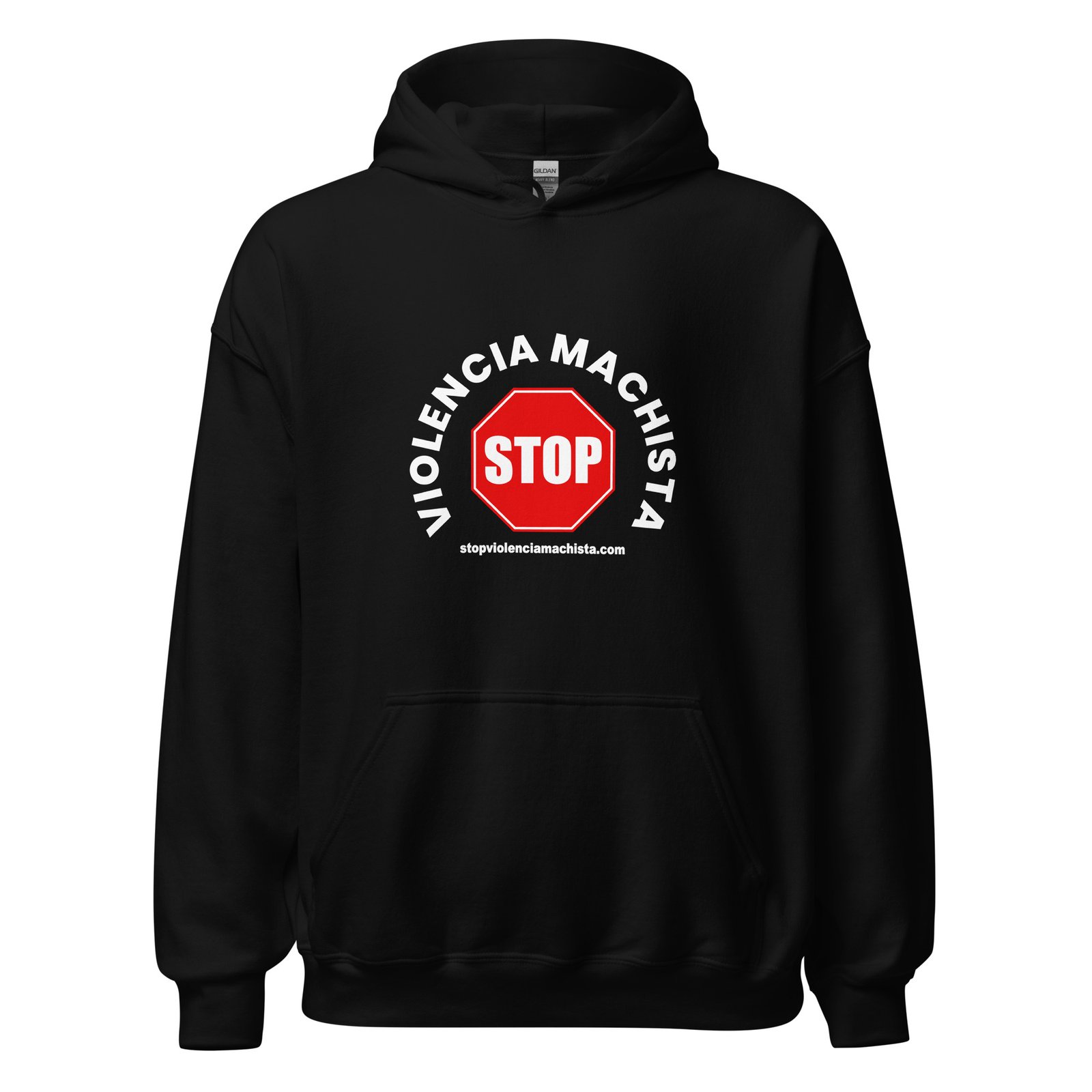 Sudadera con capucha negra. Envío incluido. - Imagen 2