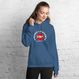 Sudadera con capucha azul. Envío incluido.