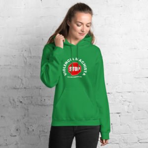 Sudadera con capucha verde. Envío incluido.