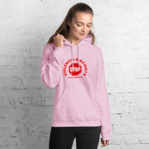 Sudadera con capucha rosa. Envío incluido.