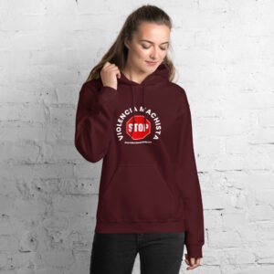 Sudadera con capucha marrón. Envío incluido.
