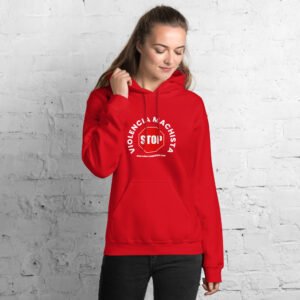 Sudadera con capucha roja. Envío incluido.