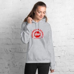 Sudadera con capucha gris. Envío incluido.