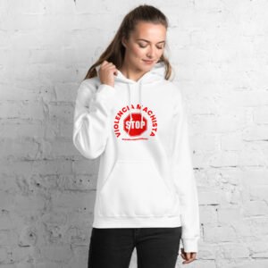 Sudadera con capucha blanca. Envío incluido.
