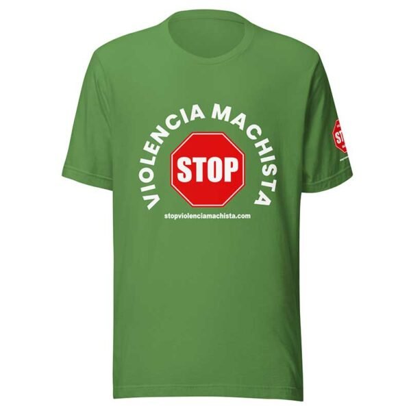 Camiseta de manga corta unisex verde - Luxe - Impresión extra en manga izquierda. - Imagen 2