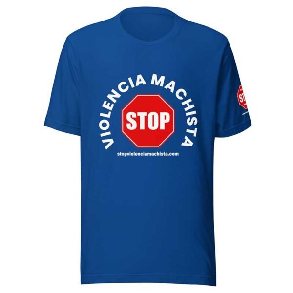 Camiseta de manga corta unisex azul marino - Luxe - Impresión extra en manga izquierda. - Imagen 2