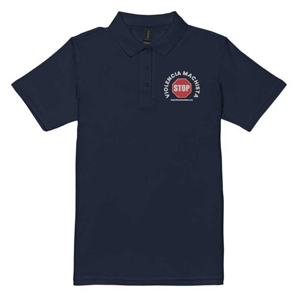 Polo de piqué azul marino - Imagen 2